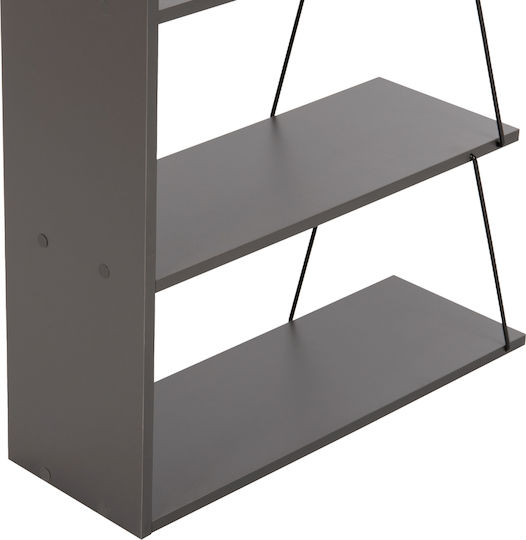 Библиотека Tars Сива 65x24x146см