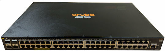 HP Aruba 2930F 48G PoE+ Managed L3 PoE+ Switch με 48 Θύρες Gigabit (1Gbps) Ethernet και 4 SFP Θύρες