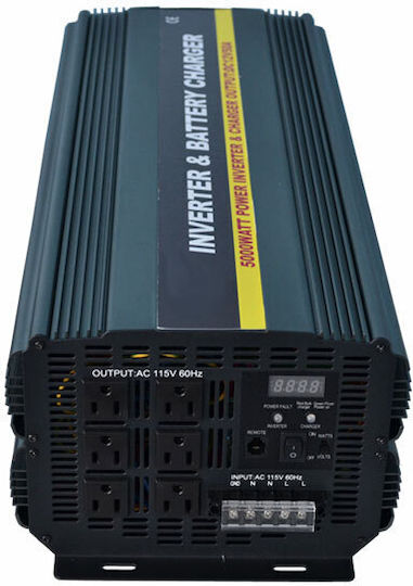 Marxon PIC-5000 Modifizierte Sinuswelle Wechselrichter Nennleistung 5000W mit Nenn-Eingangsspannung 12V Einphasig