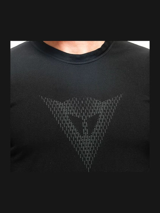 Sportliches Herrenbluse Kurzarm T-Shirt Schwarz