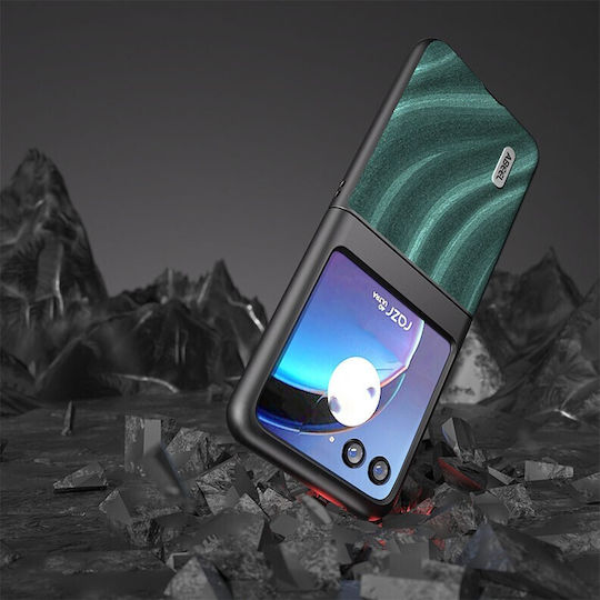 Ултра Задна Корица Пластмасова Зелена Moto Razr 2022
