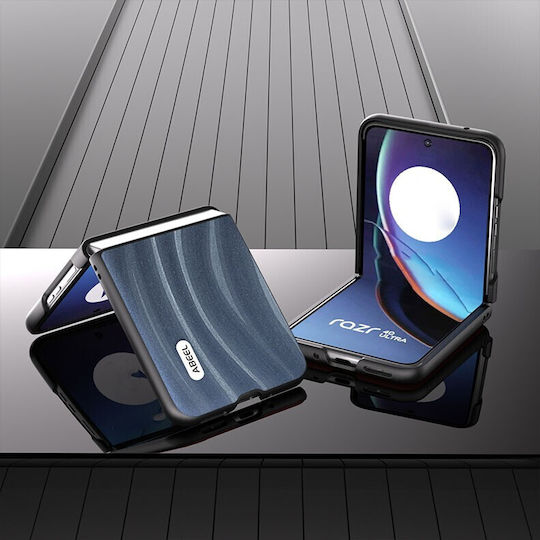 Ultra Задна Корица Пластмаса Син (Moto Razr 2022)