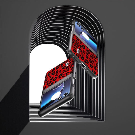 Ултра Задна Корица Пластмасова Червена (Moto Razr 2022)