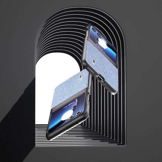 Ultra Umschlag Rückseite Kunststoff Blau (Moto Razr 2022)