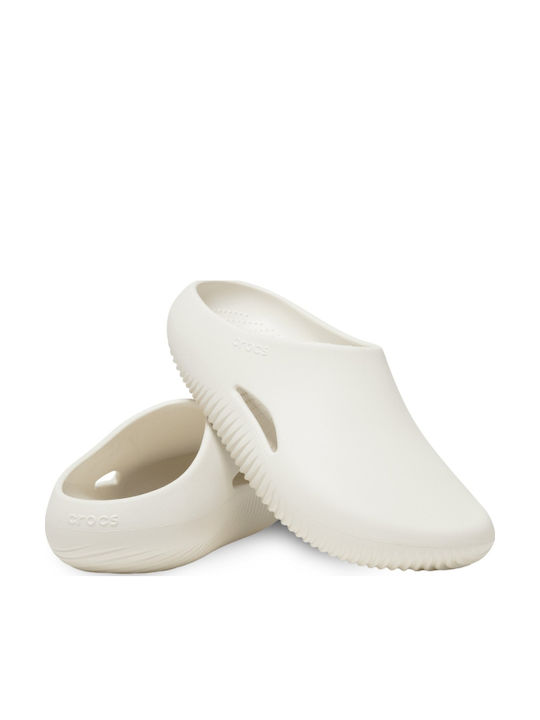 Crocs Mellow Clog Ανατομικά Σαμπό Λευκά