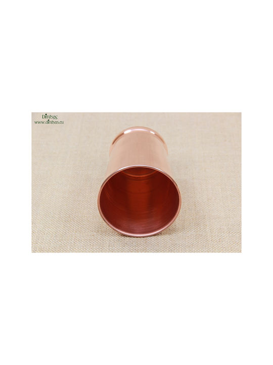 Glas Wasser / Cocktail/Trinken aus Kupfer in Rose Gold Farbe 450ml