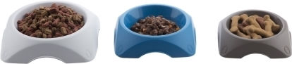 Bama Kunststoff Schalen Futter für Hund & Katze 1.2lt in Braun Farbe