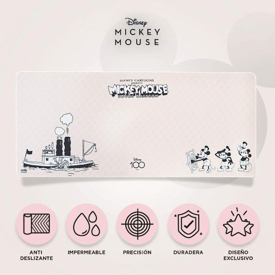 Grupo Erik Mickey 100th Anniversary Мишка Подложка XXL (800мм) Бяла MGGE057