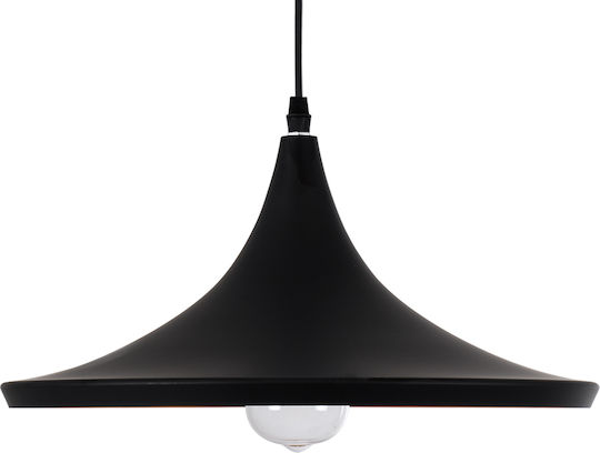GloboStar Shanghai Black Bell Ceiling Light with E27 Socket 37x20x20cm