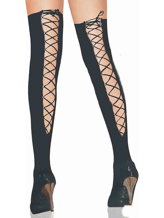 Merry See Sexy Strumpfhosen Schwarz