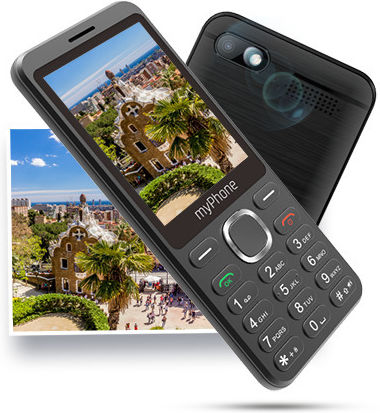 MyPhone Maestro 2 Dual SIM Mobile with Buttons Black