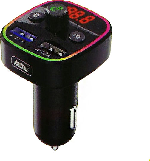 Andowl FM Transmitter Αυτοκινήτου Q-C56 mit Bluetooth