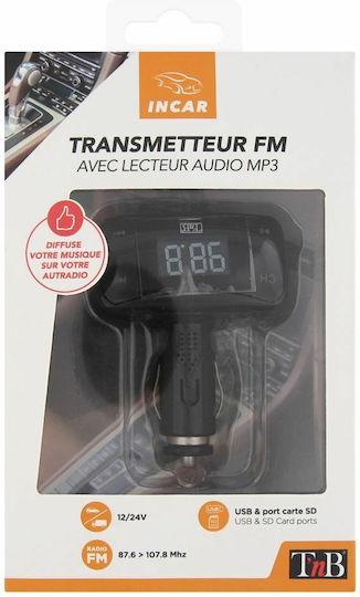 T'nB FM Car Transmitter with Bluetooth
