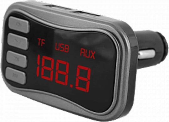 FM Transmitter Αυτοκινήτου KCB-902 με AUX / Bluetooth / MicroSD / USB