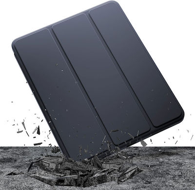 3MK Soft Flip Cover Piele artificială Negru (iPad mini 2021)