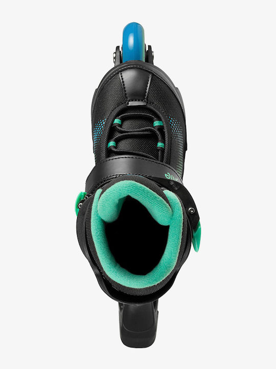 Powerslide Joker Sky Inline Αυξομειούμενα Rollers Μαύρα Παιδικά