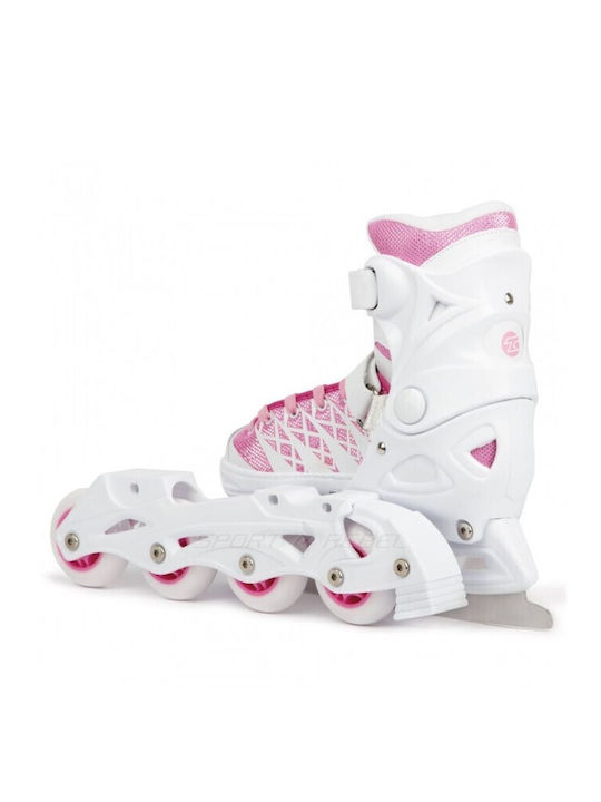Tempish Clips Duo Kids Adjustable Inline Rollers Pink