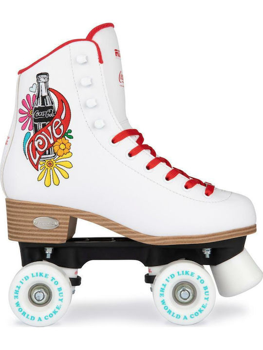 Rookie Coca-Cola Love Quad Rollers Λευκά Ενηλίκων