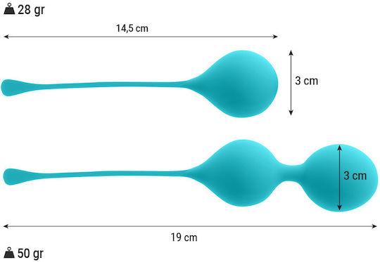 Intense Vaginalbälle Blau