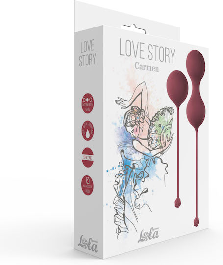 Love Story Κολπικές Μπάλες Κόκκινες