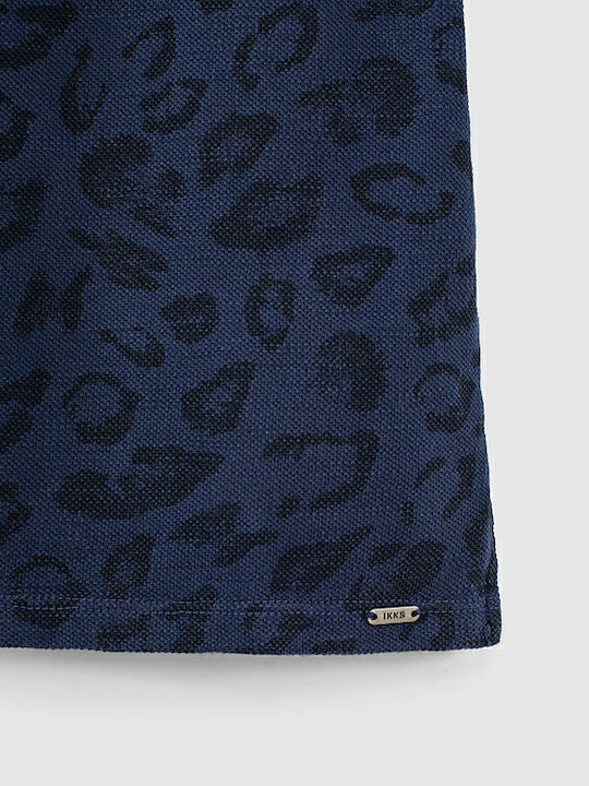 Kinderpolo Kurzarm Blau
