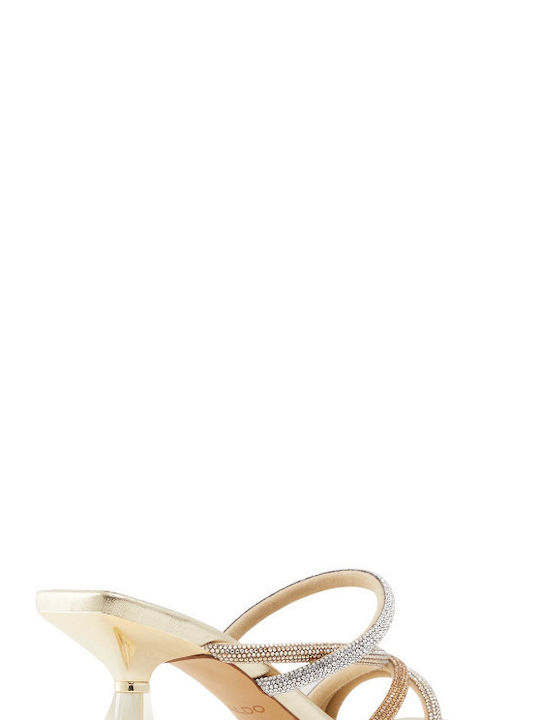 Aldo Damen Sandalen in Gold Farbe