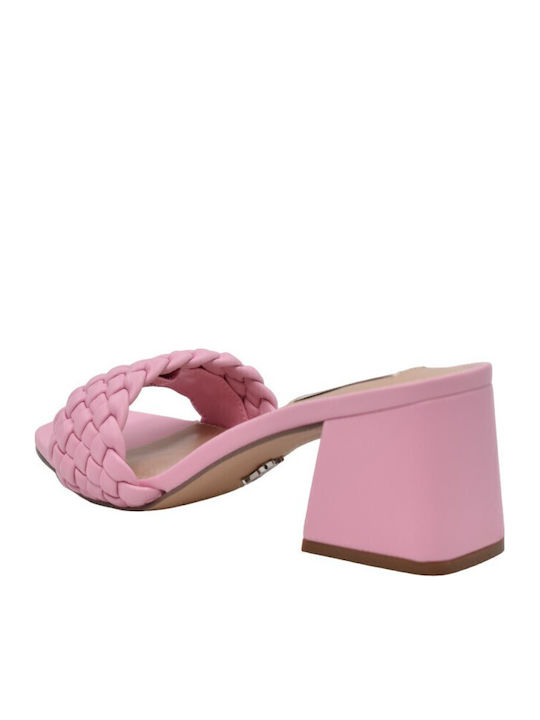 Leather Sandals Pink