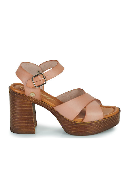 Tania Damen Sandalen Beigen