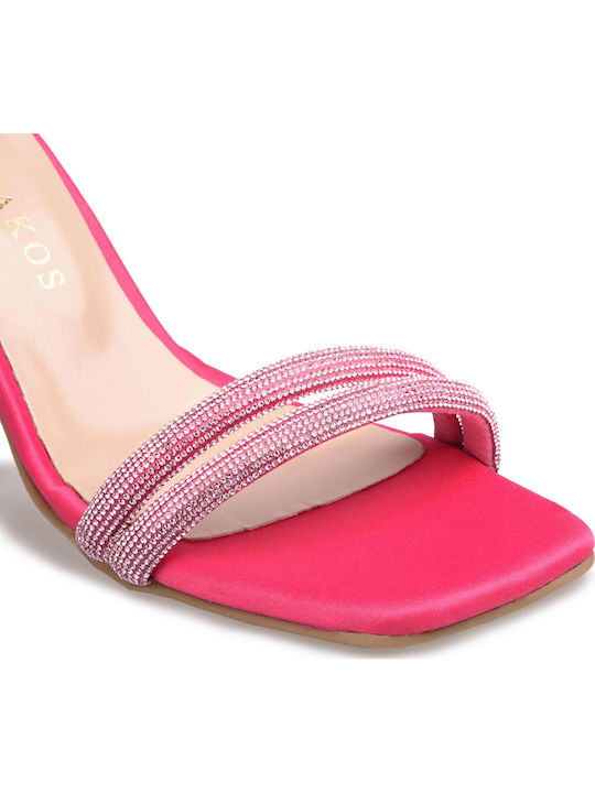 Sandalen Fuchsie