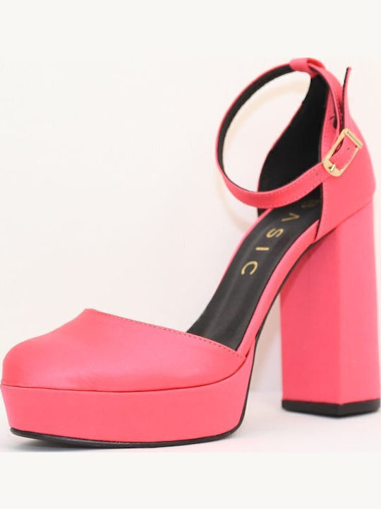 Fabric Sandals Fuchsia