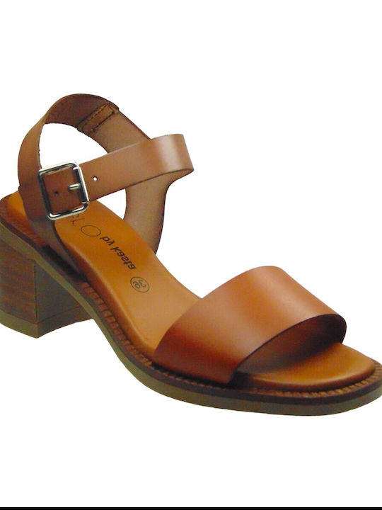 Aero by Kasta Damen Sandalen in Tabac Braun Farbe