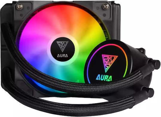 Gamdias Aura GL120 Răcire Cu Lichid AIO CPU Cu 1 Ventilator 120mm Și Led RGB