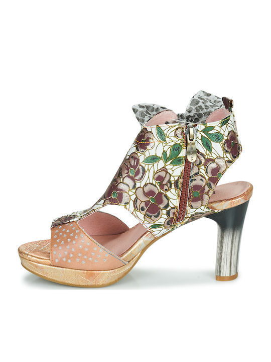 Leder Sandalen Beige