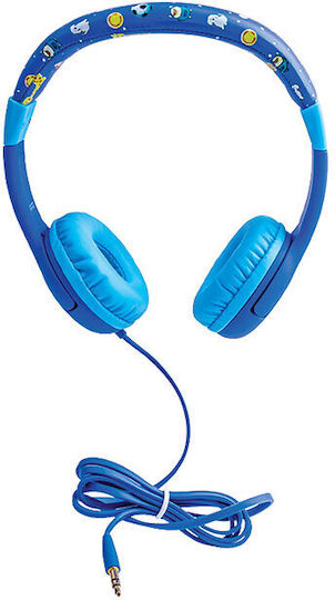 Kiddoboo KBHP03-BLU Ενσύρματα Παιδικά On Ear Ακουστικά Μπλε