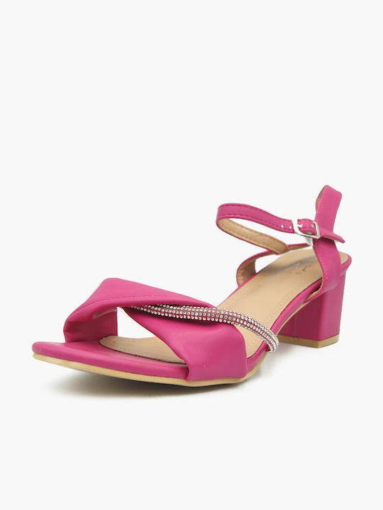 Joya Damen Sandalen in Fuchsie Farbe