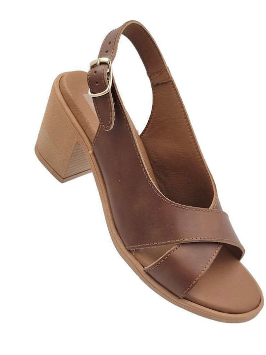 Sandals Tabac Brown