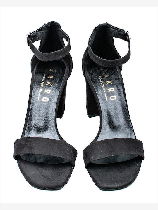 Suede Πέδιλα Μαύρα