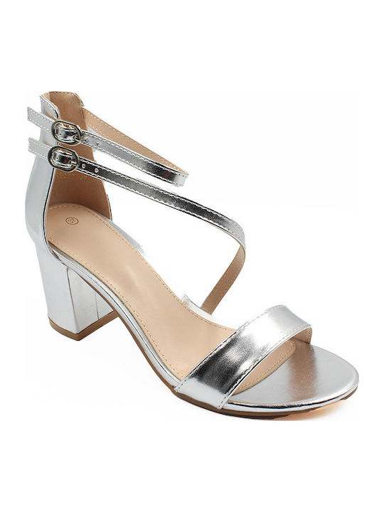 Sandalen Silber