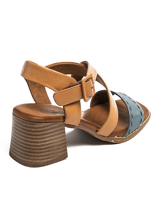 Air Anesis Leather Women's Sandals Brown