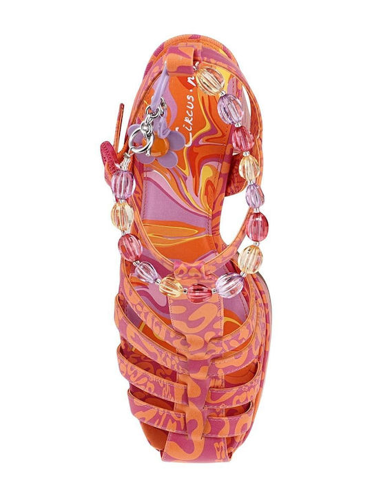 Sandalen Orange