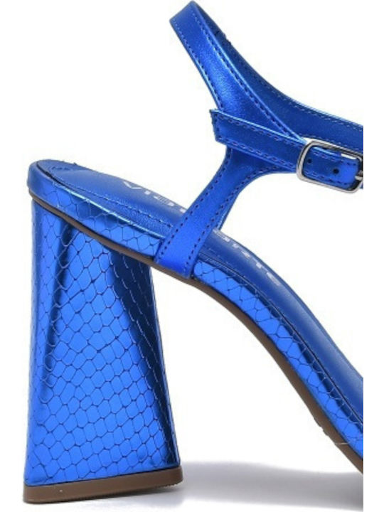 Sandalen Blau