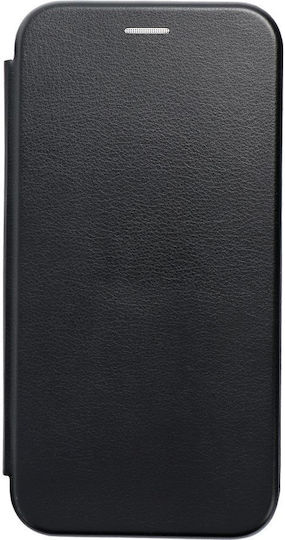 Elegance Книга Изкуствена кожа Черен (Redmi Note 12 5G)