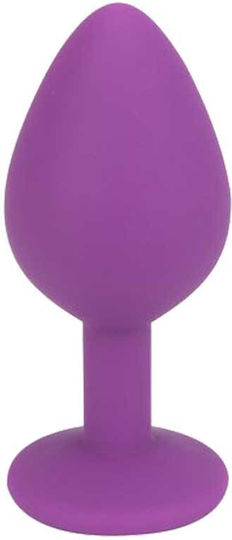 Loving Joy Anal Plug with Vibration Medium Purple