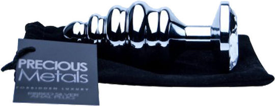 Loving Joy Anal Plug Large Silver 8.50cm