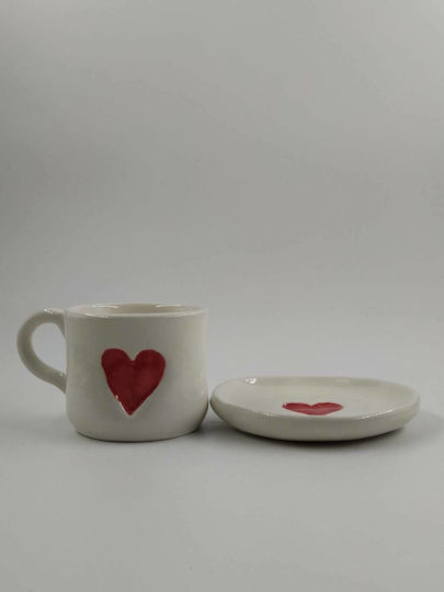 Ceramics-iliana Tasse Espresso Keramik Beige