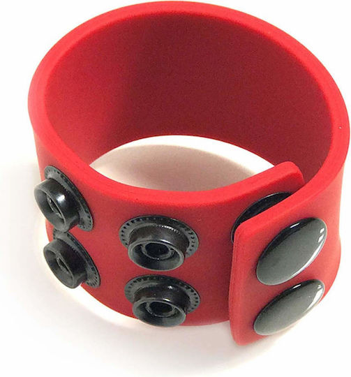 Boneyard Ball Strap Inele Pentru Penis Din Silicon Roșu