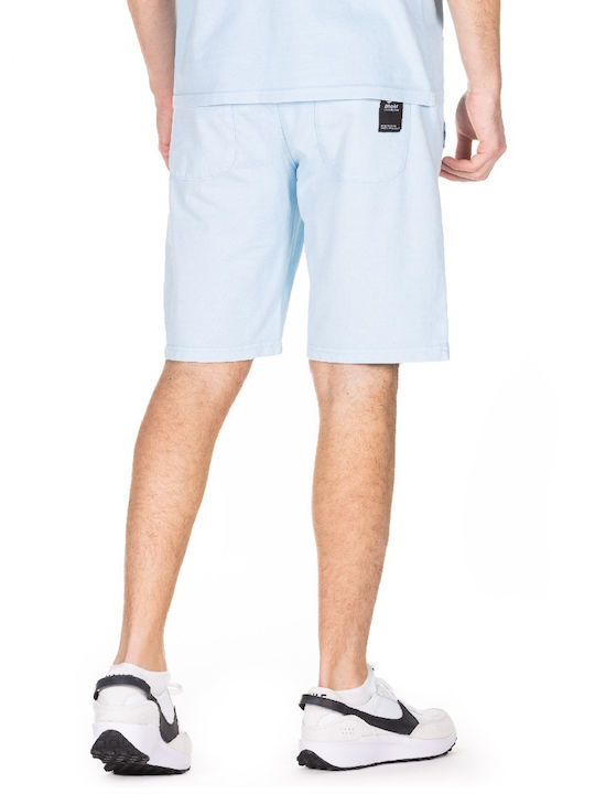 District75 Sportliche Herrenshorts Hellblau