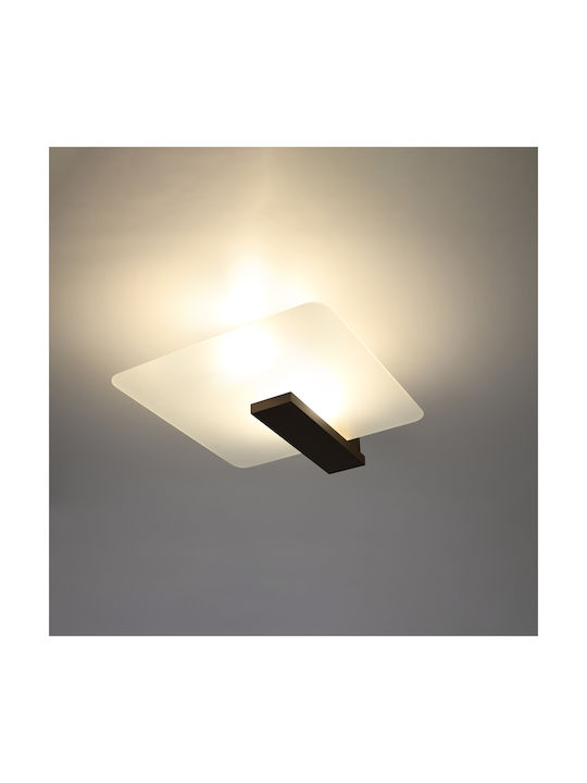 Sollux Ceiling Mount Light 48cm Brown with Socket E27