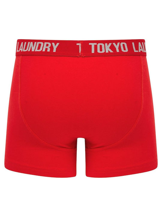 Tokyo Laundry Men's Boxers Red 2Pack