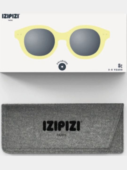Izipizi #C Τετράγωνα Βρεφικά Γυαλιά Ηλίου με Polarized Φακό Lemonade για 0-9 Μηνών